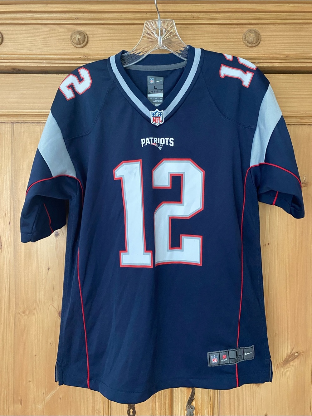 Nike Kids New England Patriots #12 Tom Brady Navy Blue Football Jersey